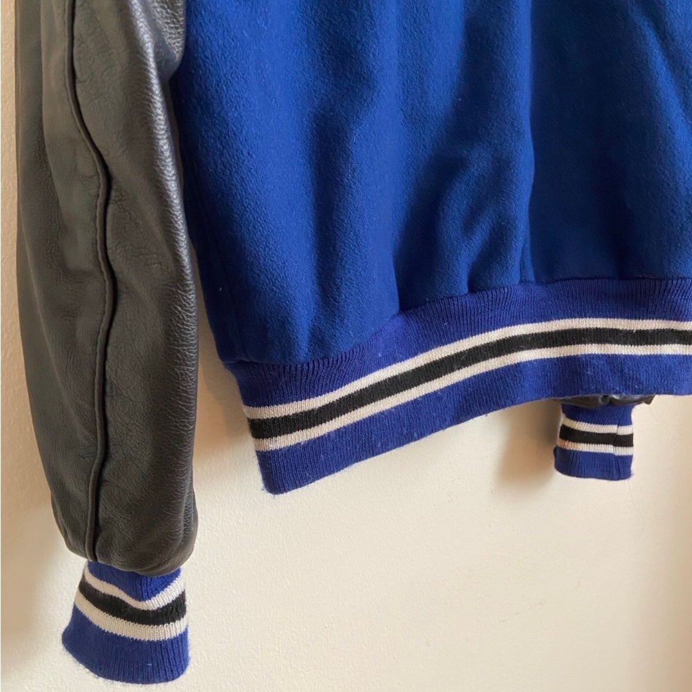 Vintage Y2K Leather Varsity Jacket 2004 - Small - Picture 8 of 14